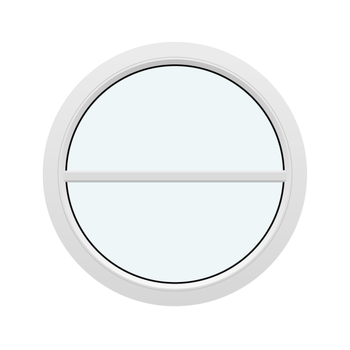 Pyöreät kiinteät ikkunat (Ei avattavat)