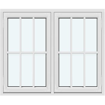 Perinteiset sivusaranoidut ikkunat (Kaksipuitteiset, ulosaukeavat)