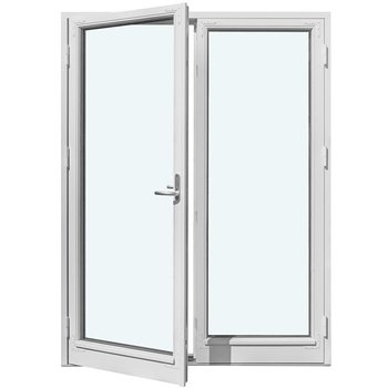 Perinteiset terassipariovet (Kaksipuitteiset, ulosaukeavat)